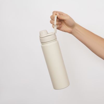 Термобутылка вакуумная герметичная Savona, бежевая-14