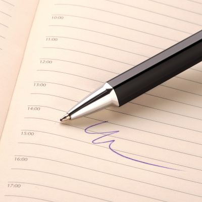 Шариковая ручка Penta, черная-4