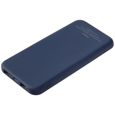 Внешний аккумулятор с подсветкой Люче (Luce) 10000 mAh, синий-3