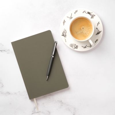 Ежедневник Spark недатированный, серый (без упаковки, без стикера)-11