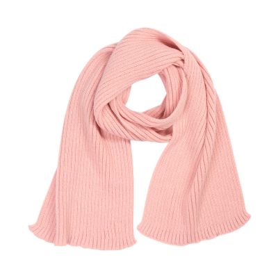 Шарф Forges вязаный, розовый-0