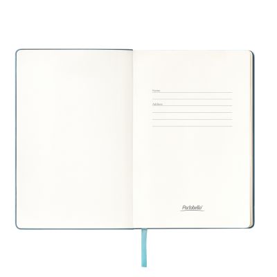 Ежедневник Spark недатированный, лазурный (без упаковки, без стикера, с серой подложкой)-8