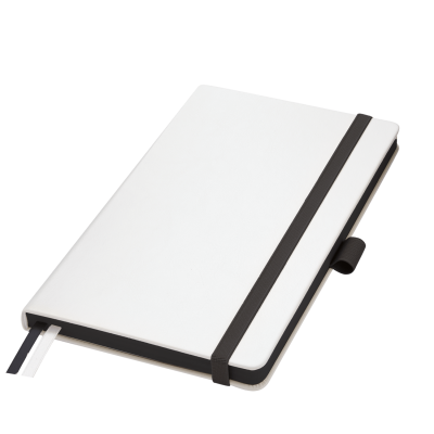 Ежедневник Arctic недатированный, белый/черный-0