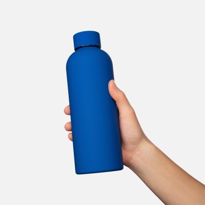 Термобутылка вакуумная герметичная Prima Ultramarine, ярко-синяя-5