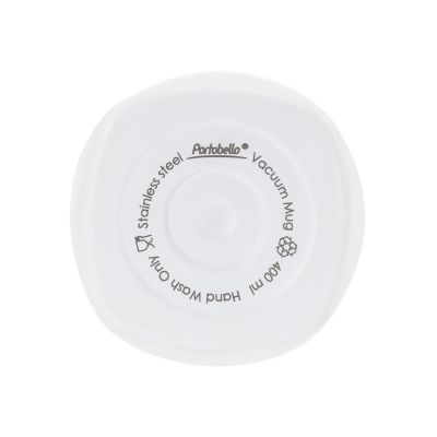 Термокружка вакуумная Вива (Viva), белая-4