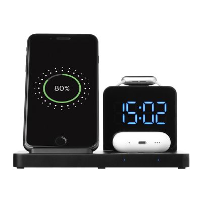 Зарядная станция с часами 4в1 15W Magnum-6