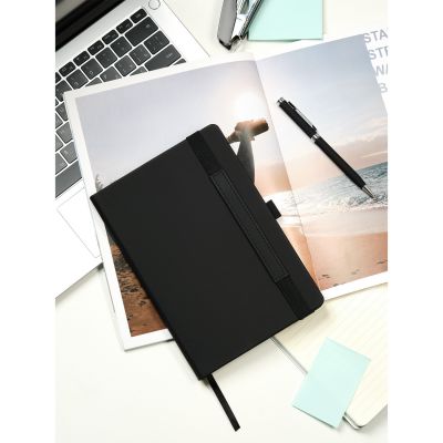 Ежедневник Alpha недатированный, черный/черный-15