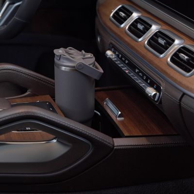 Термокружка вакуумная Монтана (Montana), серая-16