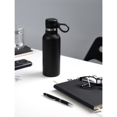 Термобутылка вакуумная герметичная Модена (Modena), черная-11