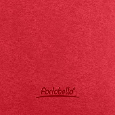 Блокнот Latte new slim, красный/бежевый-3