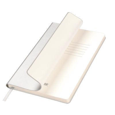 Ежедневник Spark недатированный, серебряный (без упаковки, без стикера)-0