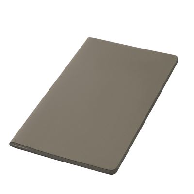 Блокнот Alpha slim, серый-3