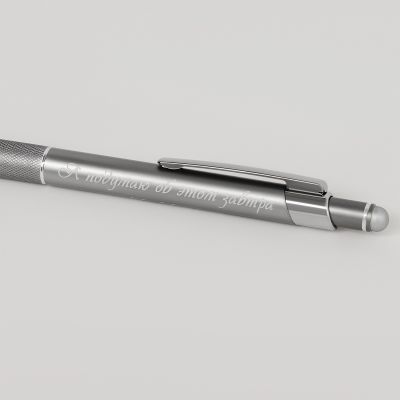 Шариковая ручка Леви (Levi), серая-10
