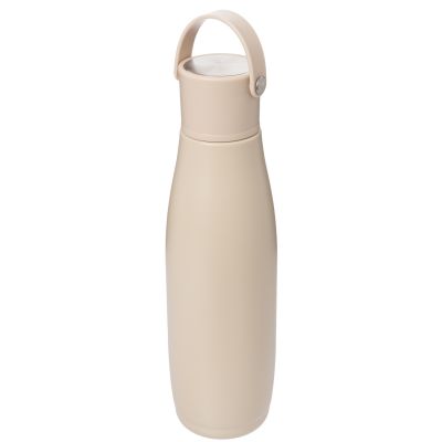 Термобутылка вакуумная герметичная Bosca, бежевая-5