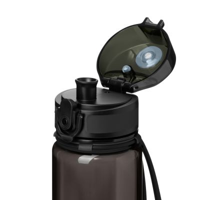 Бутылка для воды Como, черная-6