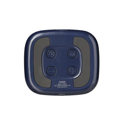 Беспроводная колонка с подсветкой Glow 75dB 1200 mAh, синяя (вход Type-C)-7