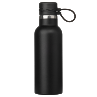 Термобутылка вакуумная герметичная Модена (Modena), черная-0