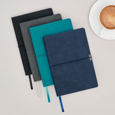 Ежедневник In Velour недатированный, бирюзовый-15