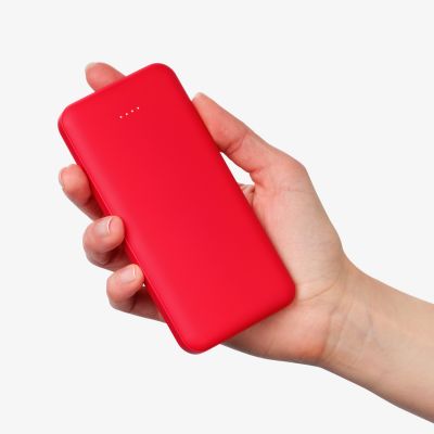 Внешний аккумулятор Elari Plus 10000 mAh, красный-7
