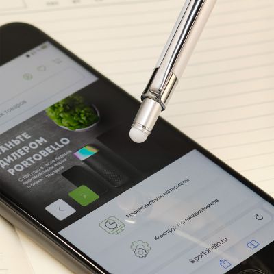 Шариковая ручка Levi, белая-5