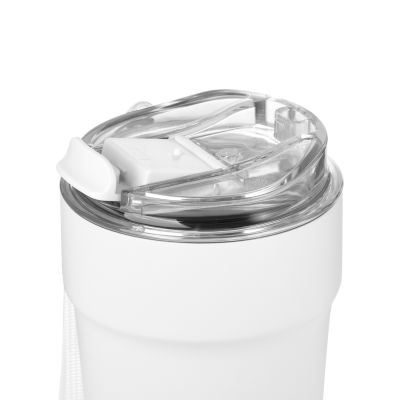 Термокружка вакуумная Монако (Monaco), белая-7