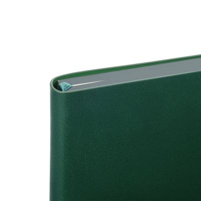 Ежедневник Latte soft touch недатированный, зеленый-6