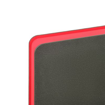 Ежедневник Latte soft touch недатированный, серый/красный-9