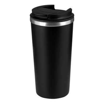 Термокружка вакуумная Palermo, черная-3