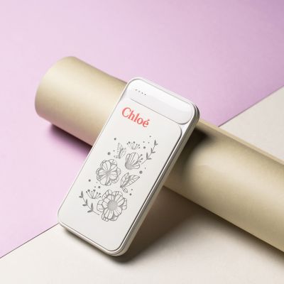 Внешний аккумулятор с подсветкой Starlight Plus PB 10000 mAh, белый-8