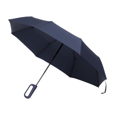 Зонт складной Азимут (Azimut), синий-0