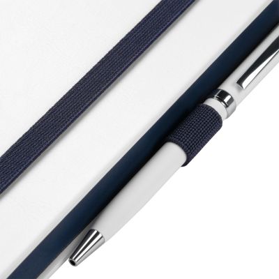 Ежедневник Arctic недатированный, белый/синий-8