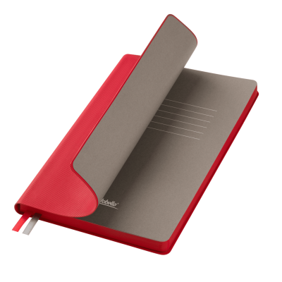 Ежедневник Рейн (Rain) недатированный, красный (без упаковки, без стикера)-0