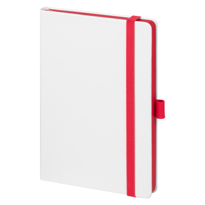 Ежедневник Arctic недатированный, белый/красный-6