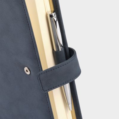 Ежедневник-портфолио Royal NEO недатированный в подарочной коробке, синий-6