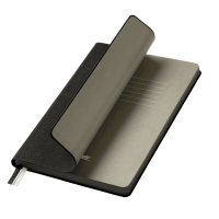 Ежедневник Portobello Trend, TWEED, недатированный, черный