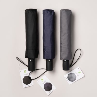 Зонт складной Nord, черный-6