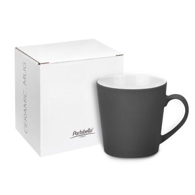 Керамическая кружка Sole Neo, серая-1