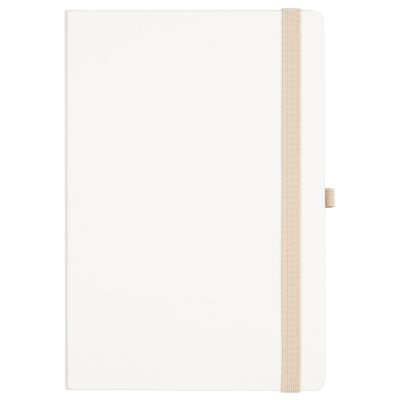 Ежедневник Arctic недатированный, белый/платина-3