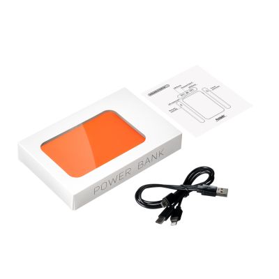 Внешний аккумулятор Elari 5000 mAh, оранжевый-6