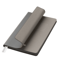 Ежедневник Portobello Trend, Moon river, недатированный, серый