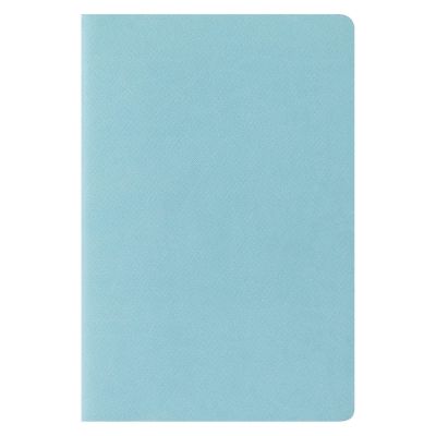 Блокнот Corsa slim, голубой-4