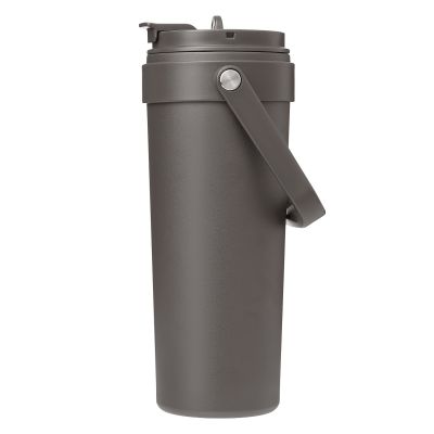 Термокружка вакуумная Solo, серая-2