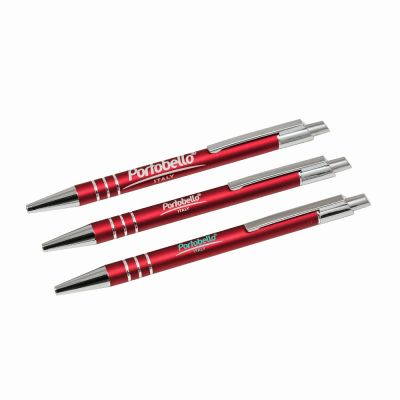 Шариковая ручка City, красная-2