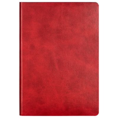 Ежедневник Atlas недатированный, красный, срез-фольга/красный-5