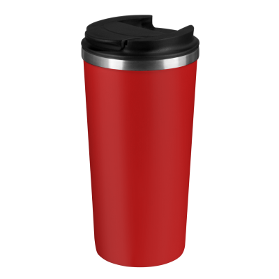 Термокружка вакуумная Палермо (Palermo), красная-0