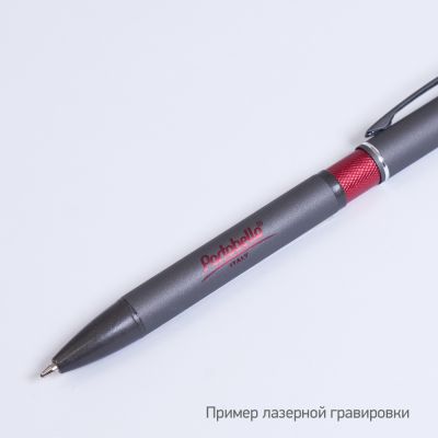 Шариковая ручка АйПи Хамелеон (IP Chameleon), красная-7
