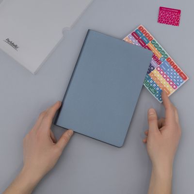 Ежедневник Moon river недатированный, оранжевый-11