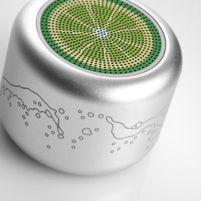 Беспроводная колонка Пэшн (Passion) 80dB 600 mAh (Bluetooth 5.0), серебряная-9