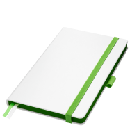 Ежедневник Portobello Trend, Arctic, недатированный, белый/зеленый