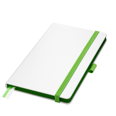 Ежедневник Arctic недатированный, белый/зеленый-0